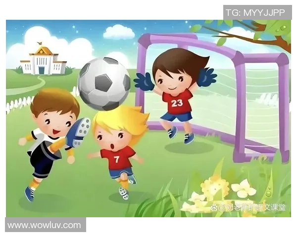 足球明星温馨瞬间与小孩亲密互动卡通形象展现童趣与爱心